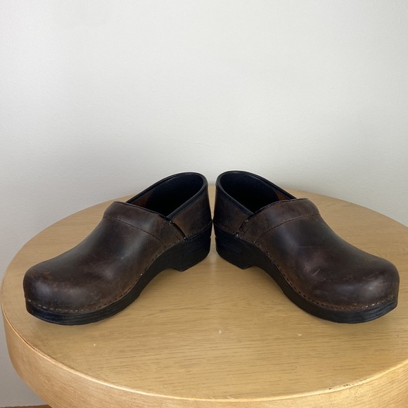 Dankso Brown Platform Clog Women's EU 40 US 10 Boho Nurse Comfort Supportive - Picture 3 of 7